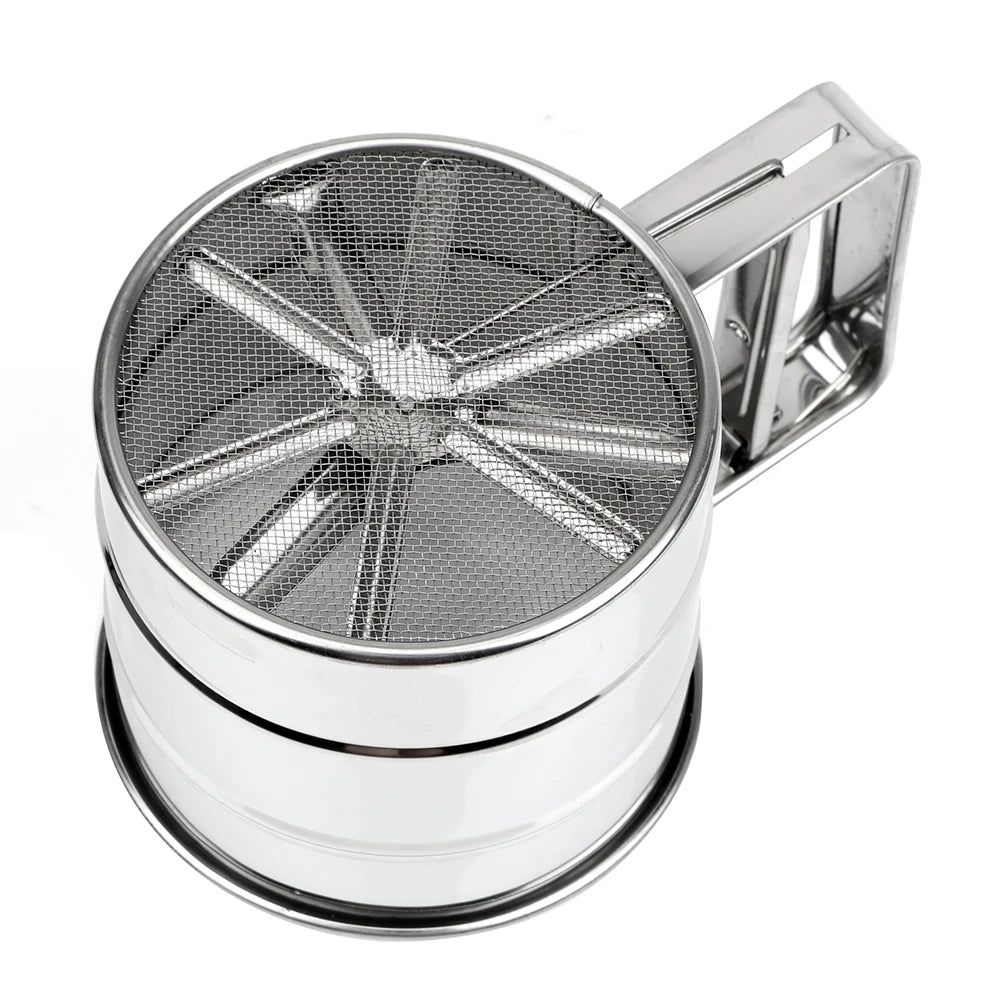 Setaccio spargizucchero in acciaio inox per dolci