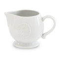 Lattiera in porcellana bianca Cammeo, 12x7H7 cm (kit da 10)