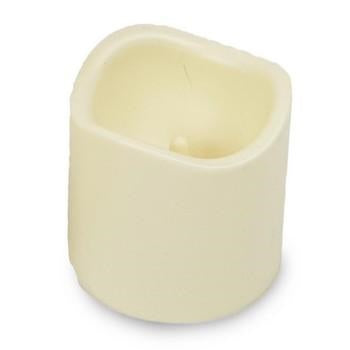 Lumino a led a forma di candela media, Ø7,5H7,5 cm (kit da 10)