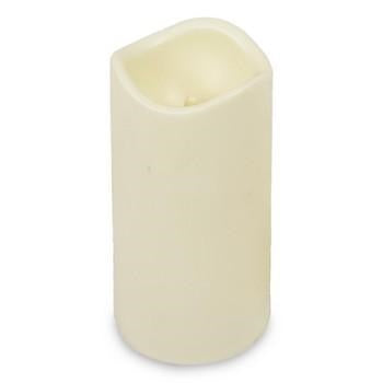 Lumino a LED a forma di candela, Ø7,5H15 cm (kit da 10)
