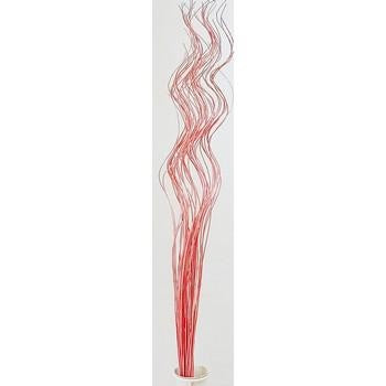 Mazzo attorcigliato lungo rosa (kit da 10)