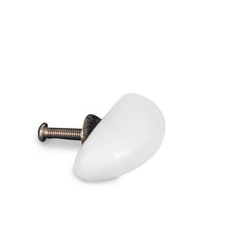 Maniglia ovale in ceramica (kit da 10)