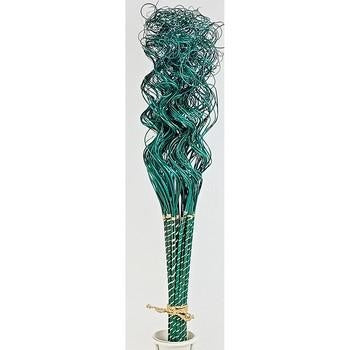 Mazzo spirale verde