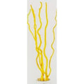 Mazzo di bastoni curvi gialli, 6 pezzi (kit da 10)