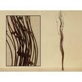 Mazzo marrone con perle in legno, 10 pezzi per mazzo (kit da 10)
