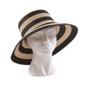 Cappello bianco e nero in cellulosa tessile, taglia regolabile (kit da 3)