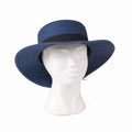 Cappello blu in cellulosa tessile, taglia regolabile
