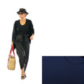 Canottiera blu in cotone, taglia M
