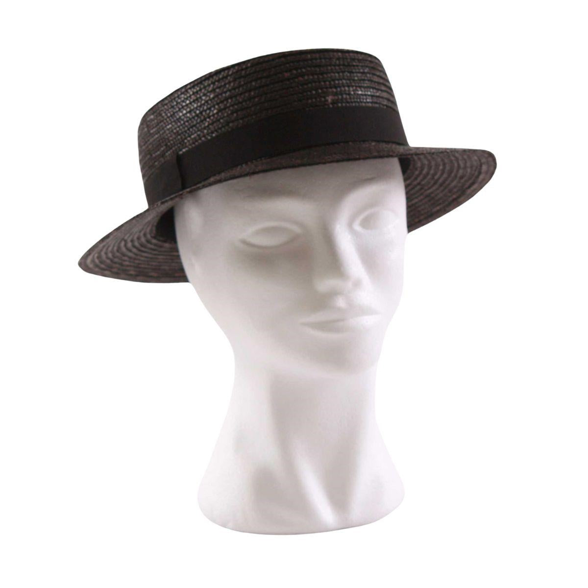 Cappello in paglia naturale