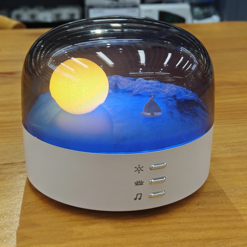 Luce notturna luna con cassa Bluetooth – foto 4