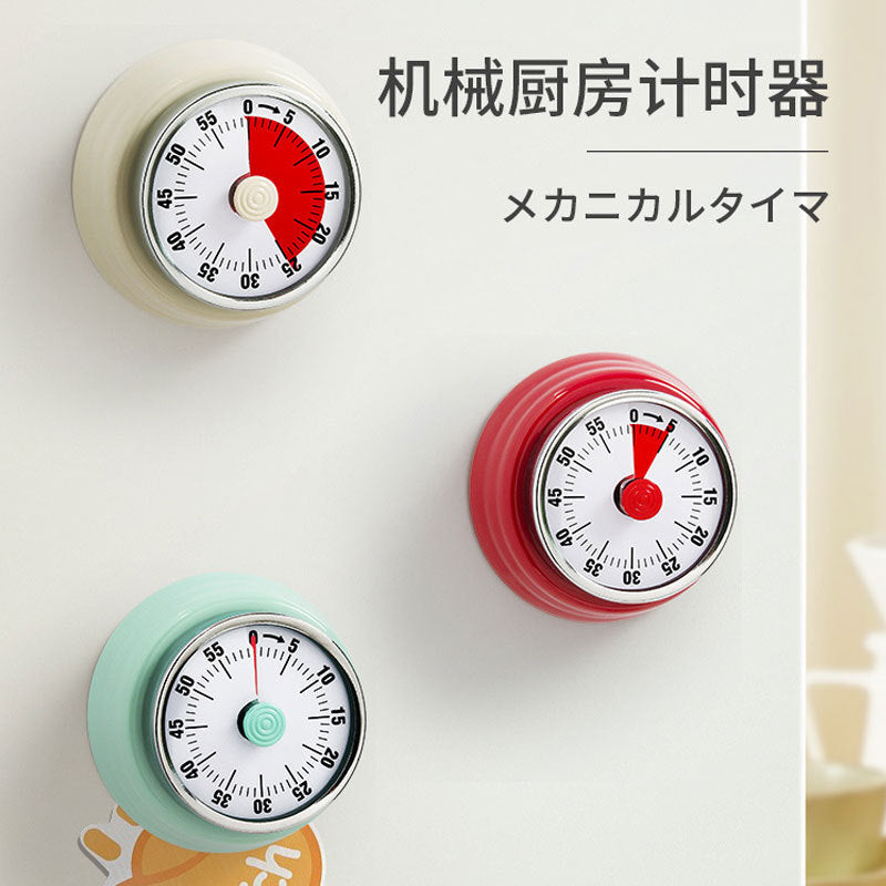 Timer da cucina meccanico magnetico, senza batterie