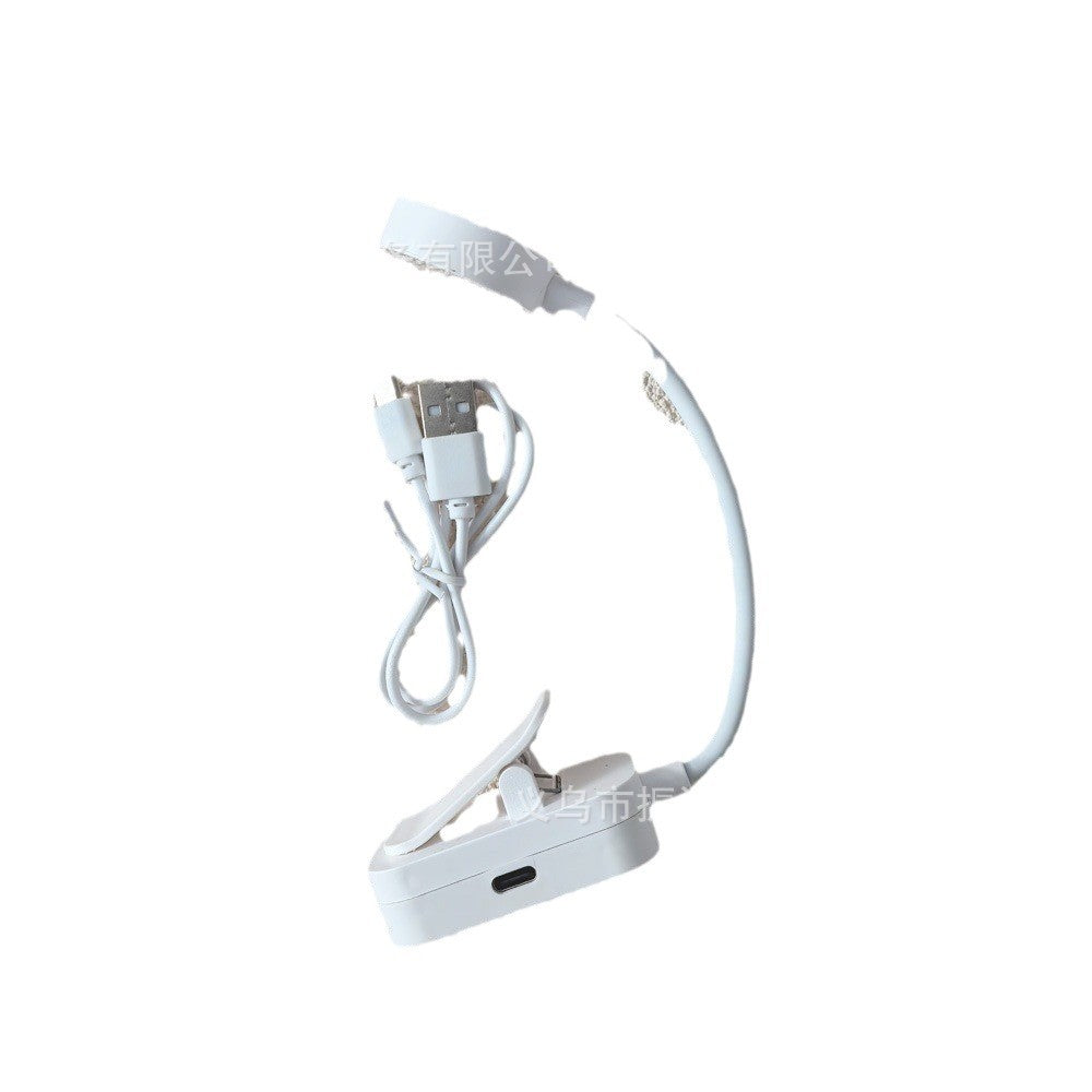 Lampada da lettura a clip ricaricabile, luce notturna – foto 5