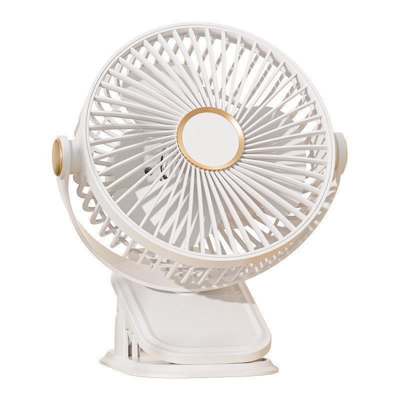 Ventilatore a clip USB ricaricabile e silenzioso – foto 5