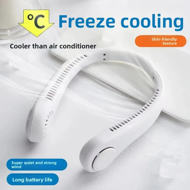 Ventilatore da collo senza pale ricaricabile USB – dettaglio 1