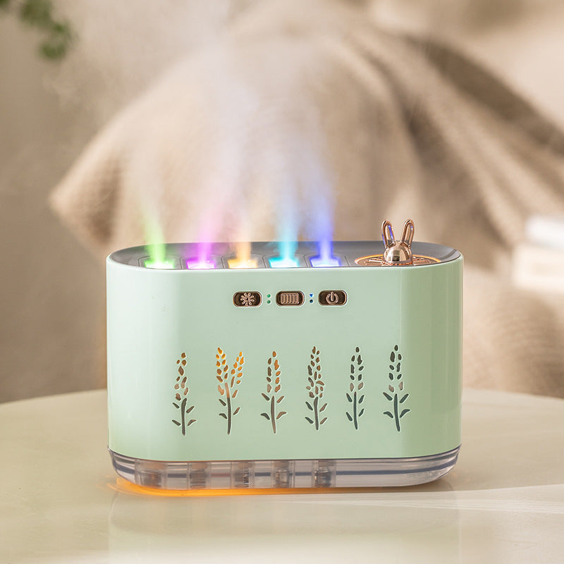 Umidificatore con aromaterapia e luce colorata – foto 4