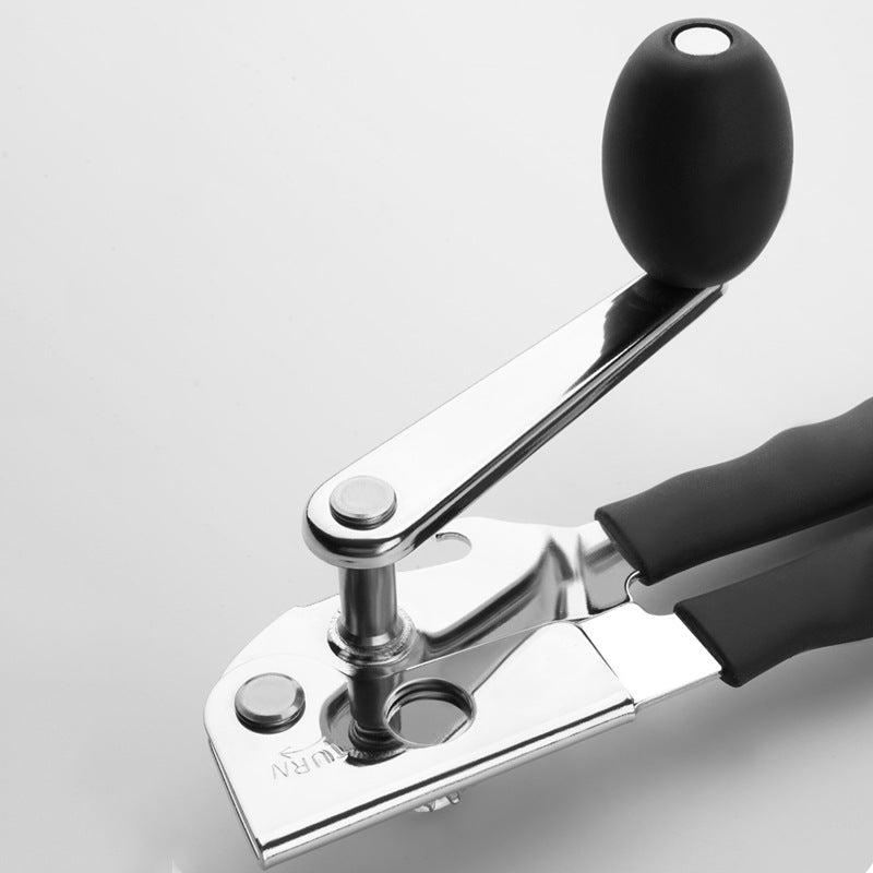 Apriscatole manuale in acciaio inox, anche magnetico – dettaglio 2