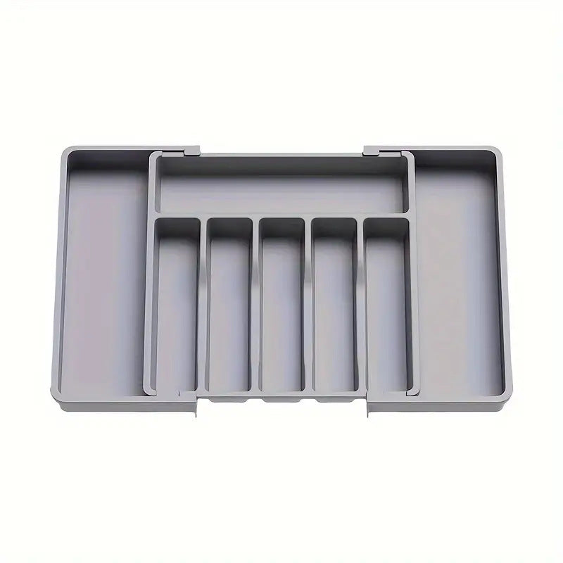 Portaposate estensibile da cassetto, bianco, grigio o nero – dettaglio 8