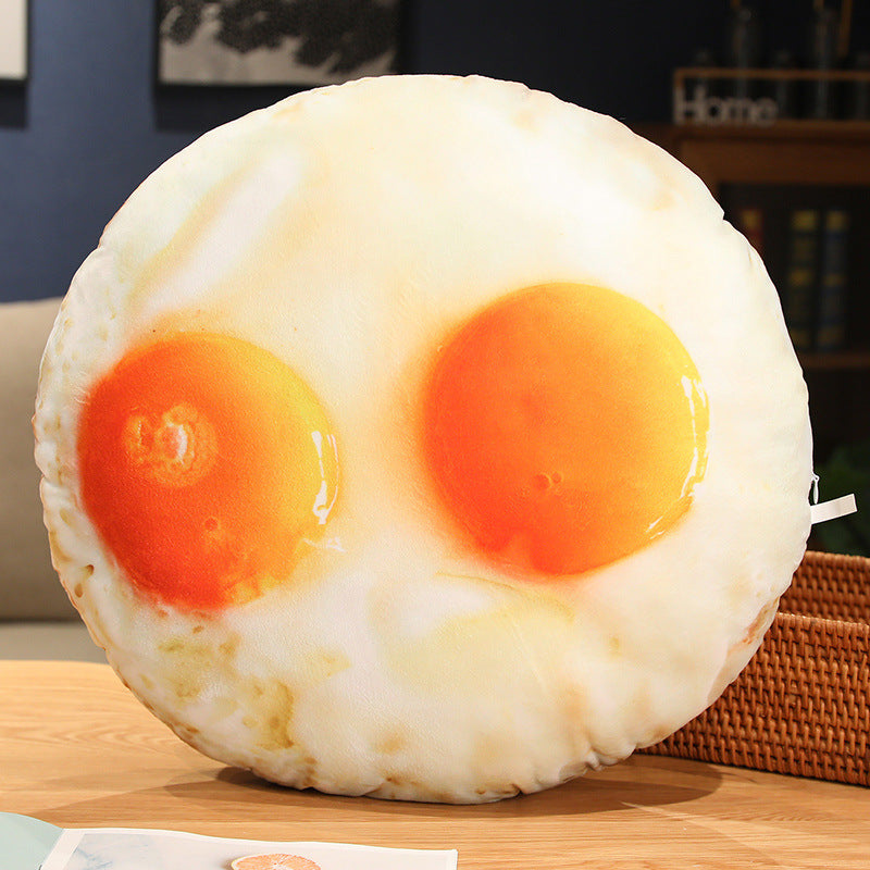 Cuscino peluche a forma di uovo, morbido e decorativo – foto 7