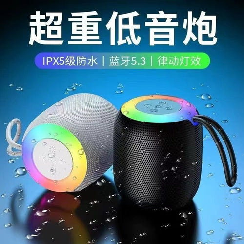 Cassa Bluetooth USB con subwoofer, portatile