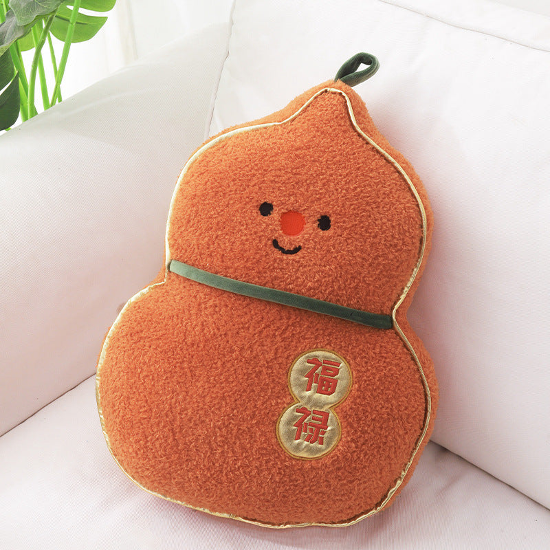 Cuscino peluche leone portafortuna, decoro per divano – foto 9