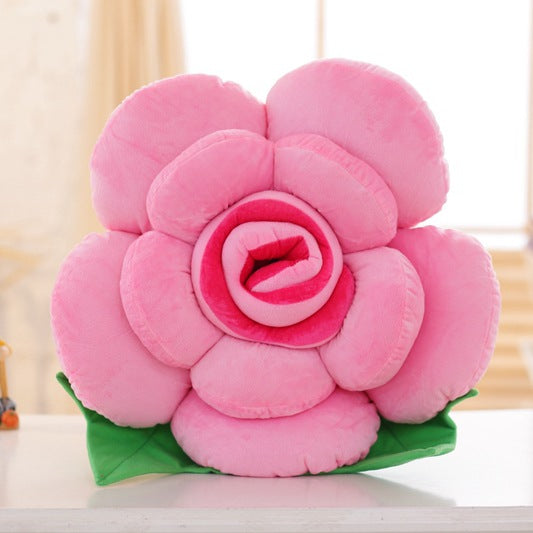 Cuscino peluche a forma di rosa 3D per divano – foto 8