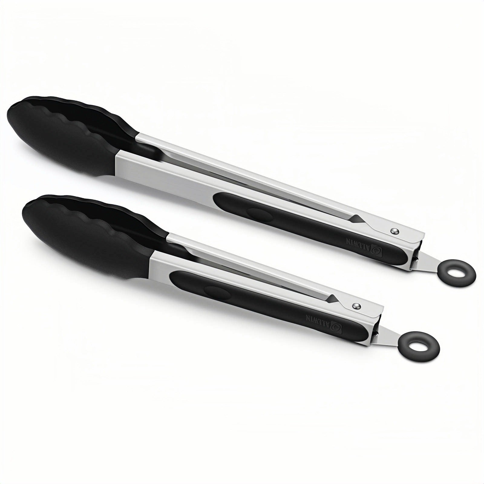 Pinza da cucina in silicone e acciaio, 18, 23 e 30 cm – dettaglio 1