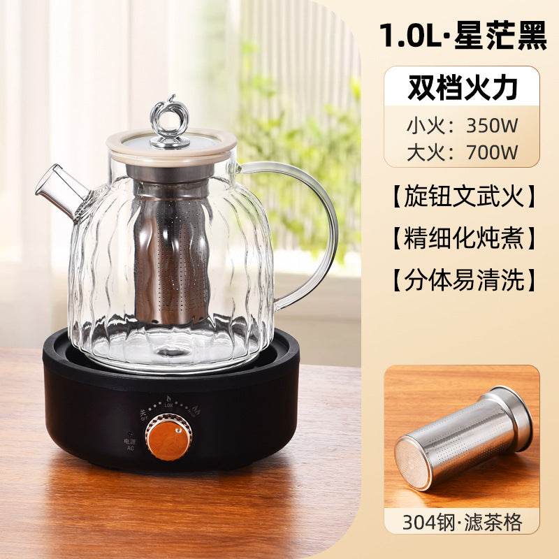 Bollitore multifunzione in vetro per tisane e te – foto 9