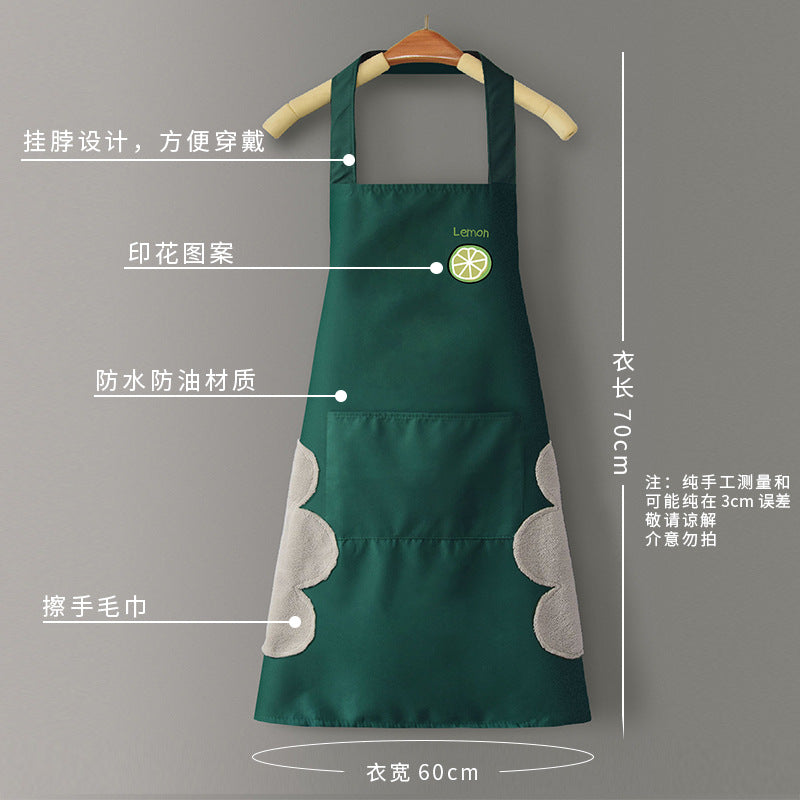 Grembiule da cucina impermeabile in PVC – dettaglio 1