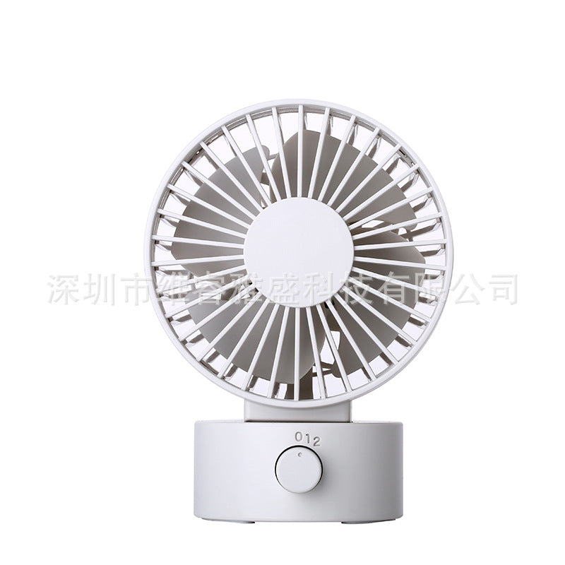 Mini ventilatore da tavolo USB ricaricabile da 4 pollici – dettaglio 5