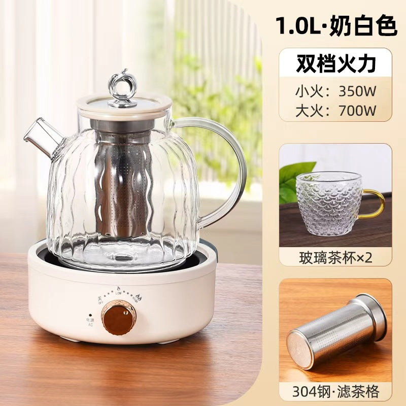 Bollitore multifunzione in vetro per tisane e te – foto 10