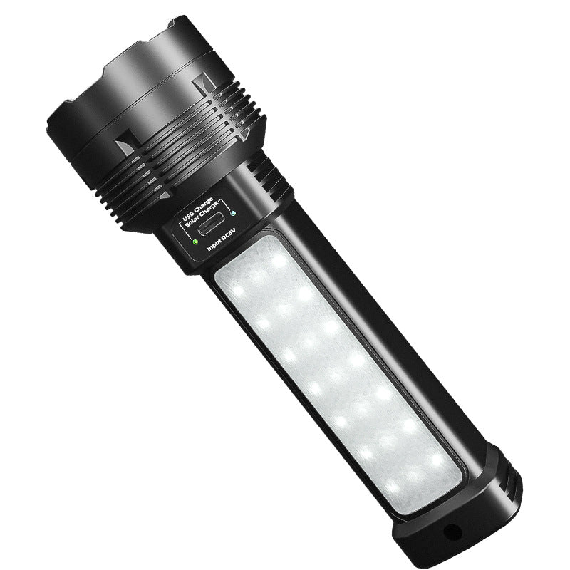 Torcia solare ricaricabile ultra luminosa
