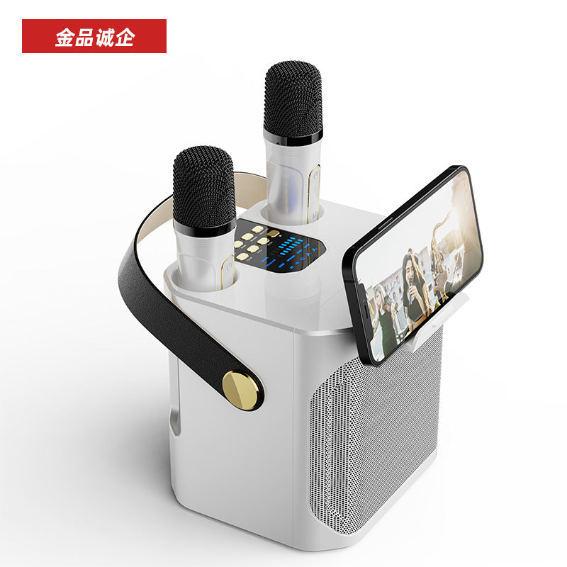 Cassa Bluetooth karaoke con microfono senza fili – foto 7