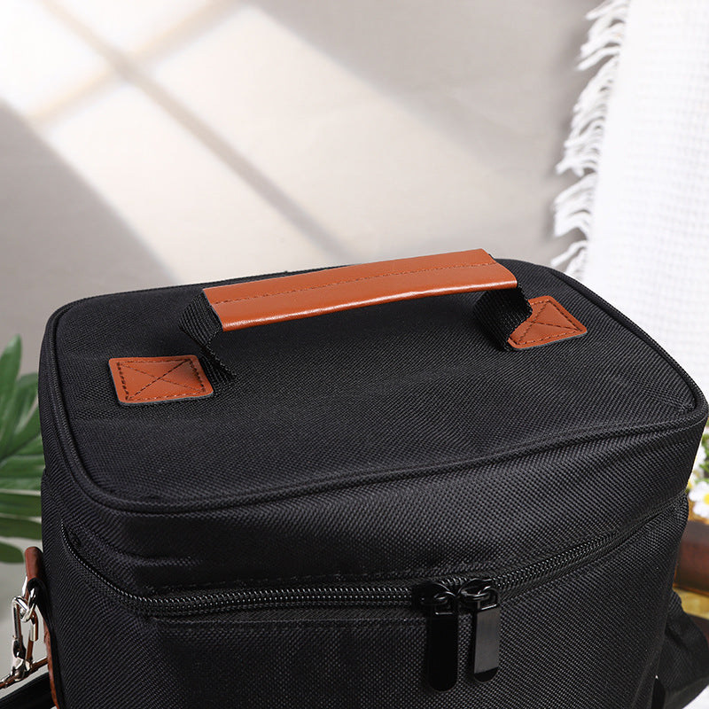 Borsa termica per 4 bottiglie di vino da picnic – dettaglio 1