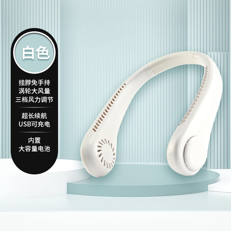 Ventilatore da collo senza pale ricaricabile USB – dettaglio 6