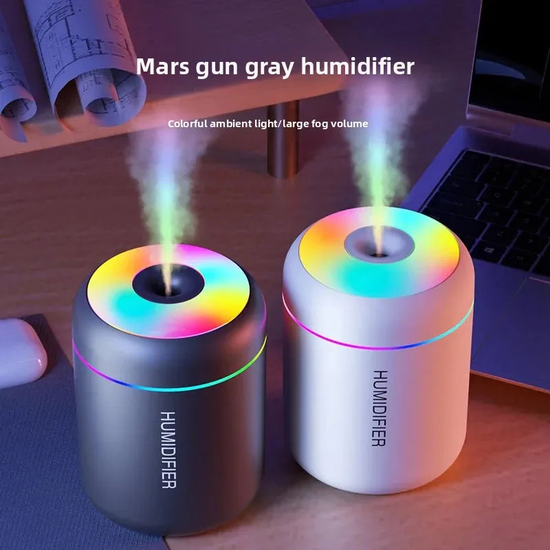 Umidificatore USB mini con luce d'atmosfera
