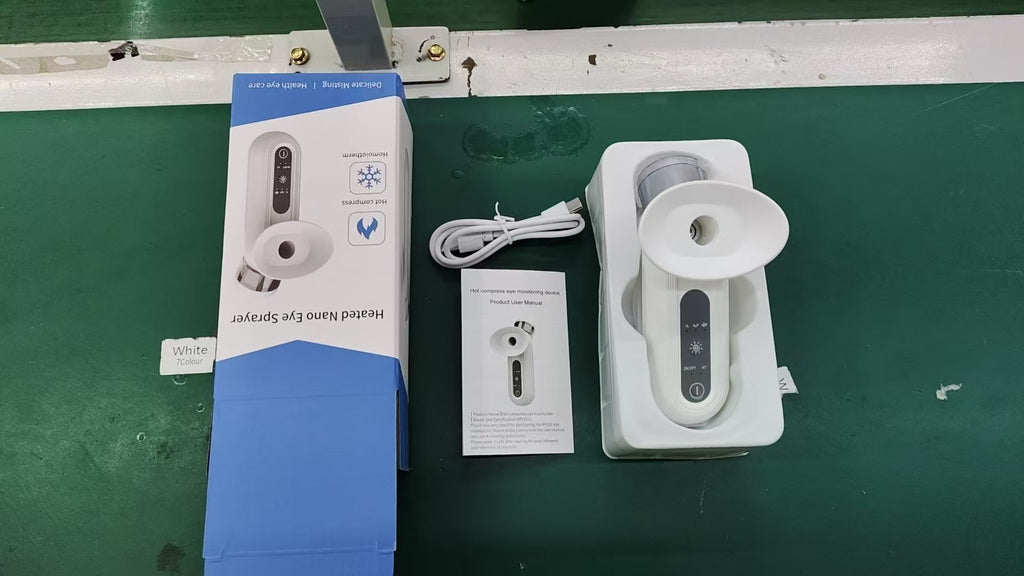Nebulizzatore per occhi con impacco caldo e nano spray – dettaglio 6