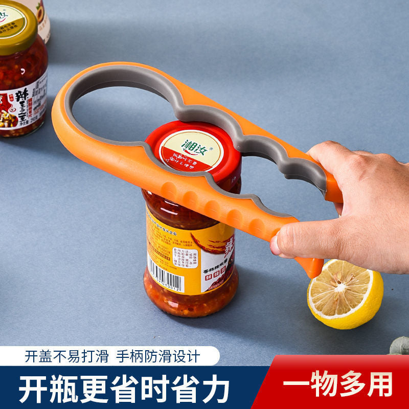Apribottiglie e apriscatole 4 in 1 con presa antiscivolo – dettaglio 1