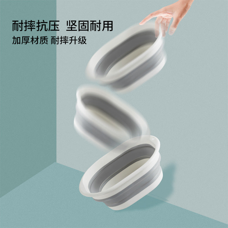 Bacinella pieghevole in silicone, tre misure – dettaglio 2