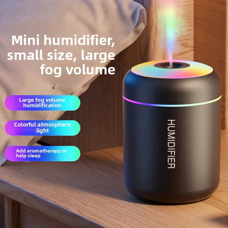 Umidificatore USB mini con luce d'atmosfera – dettaglio 2