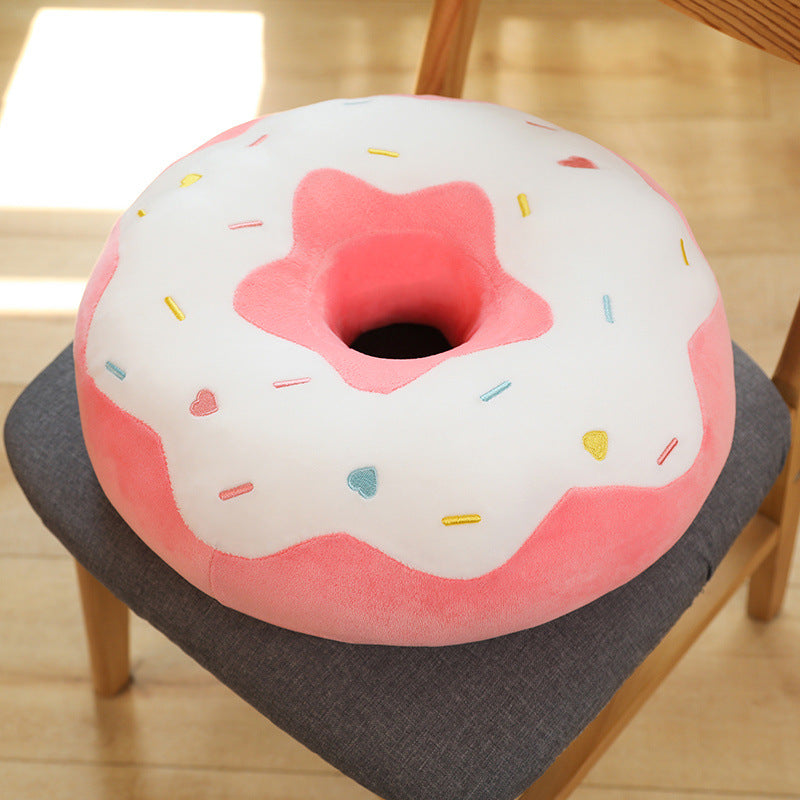 Cuscino peluche a forma di ciambella per divano – foto 7