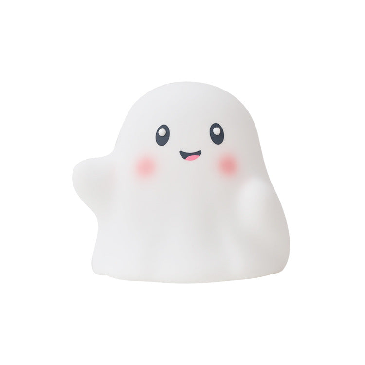 Luce notturna fantasma in silicone, tap, per Halloween – foto 5