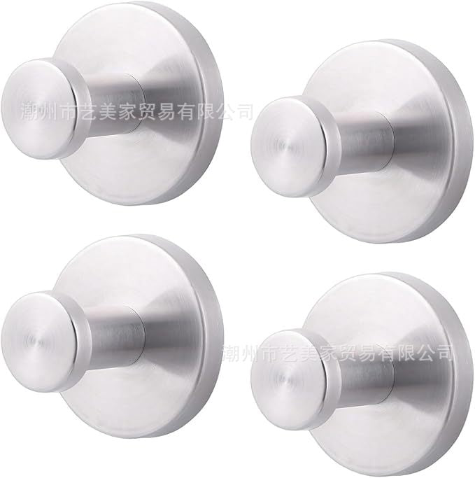 Ganci a ventosa in acciaio per bagno e cucina, set fino a 4 – dettaglio 15