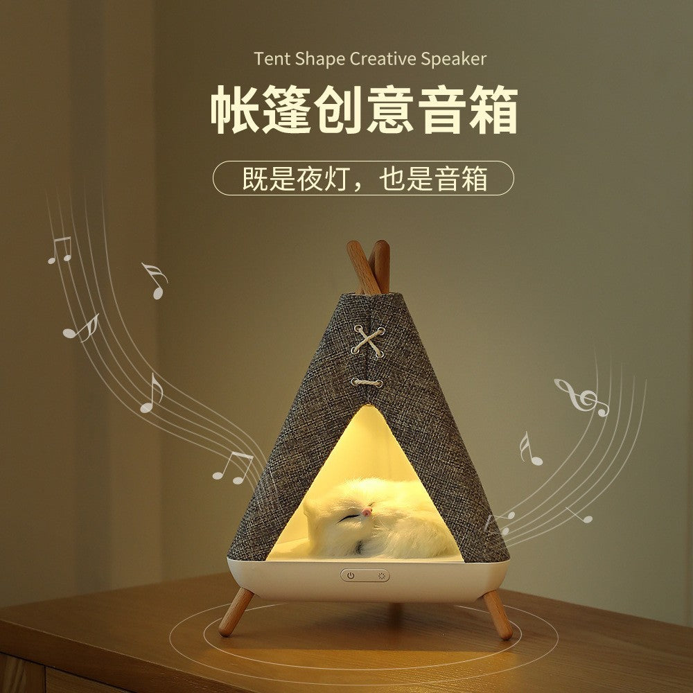 Luce notturna luna con cassa Bluetooth