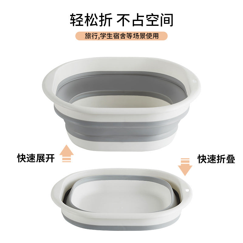 Bacinella pieghevole in silicone, tre misure – dettaglio 1