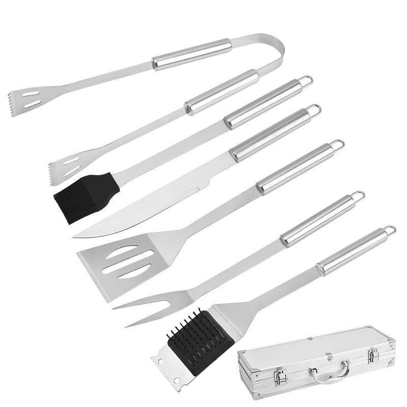 Set utensili da barbecue con valigetta in alluminio – dettaglio 3