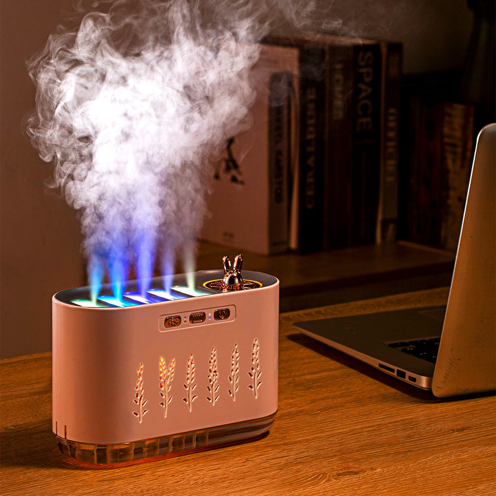 Umidificatore con aromaterapia e luce colorata – foto 2