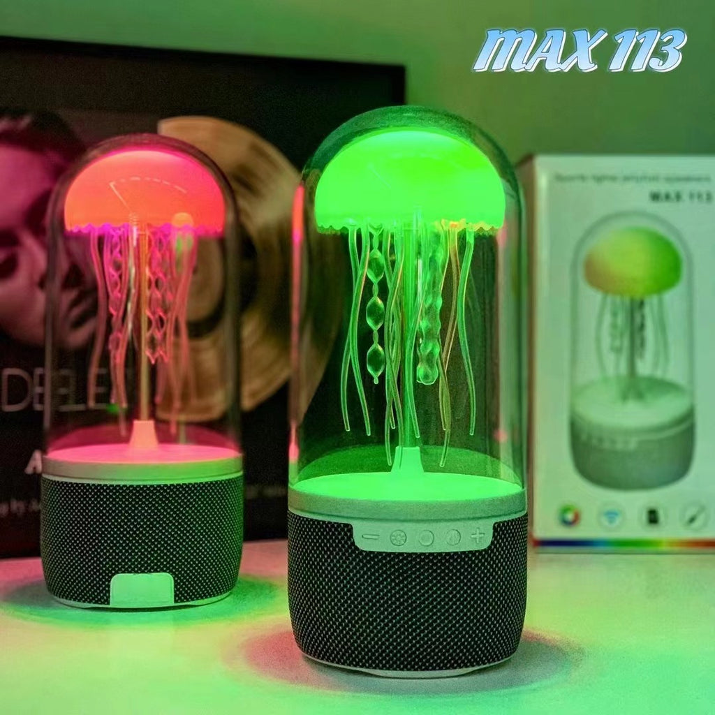Cassa Bluetooth medusa con luce d'atmosfera
