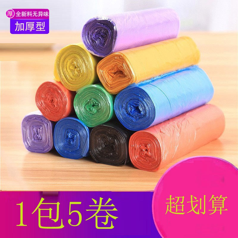 Sacchi spazzatura in rotolo 45x50 cm, 6 colori – dettaglio 2