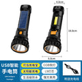Torcia solare ricaricabile ultra luminosa – foto 9
