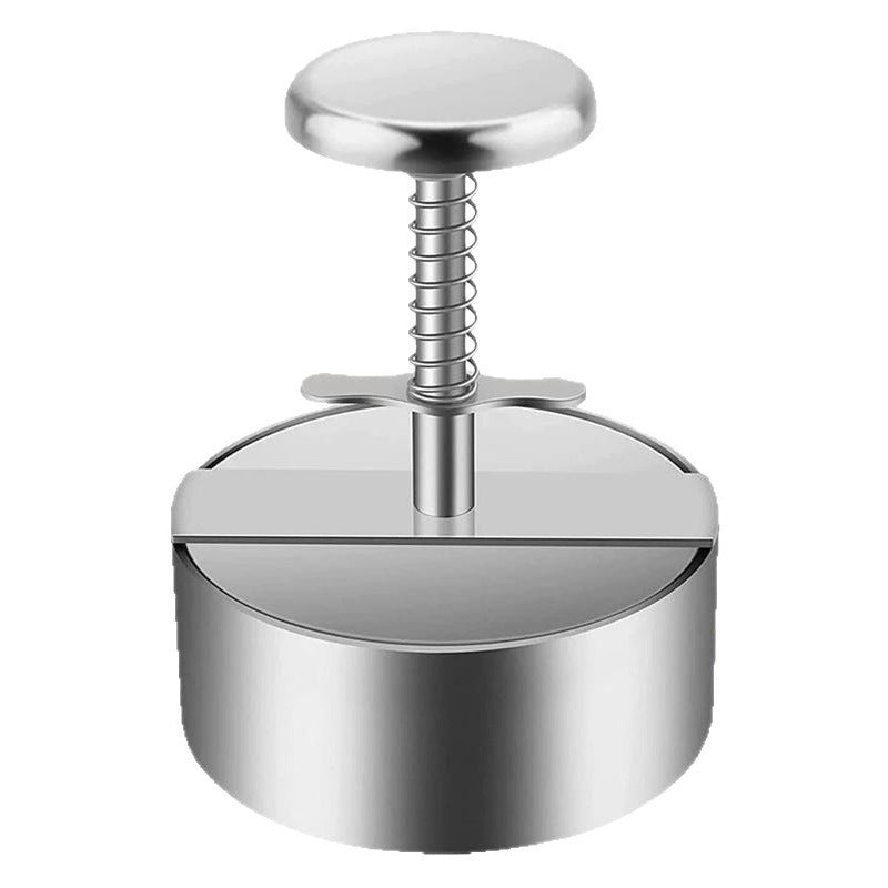 Pressa per hamburger in acciaio inox, cinque diametri – dettaglio 4
